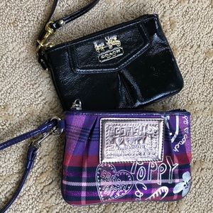2 for 1 - Coach Wristlets